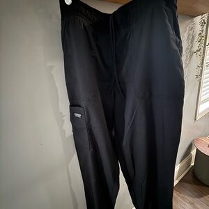 Cherokee Women's Black Cargo scrub pants